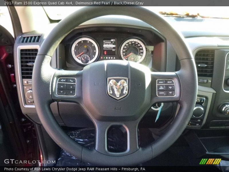  2017 1500 Express Quad Cab 4x4 Steering Wheel