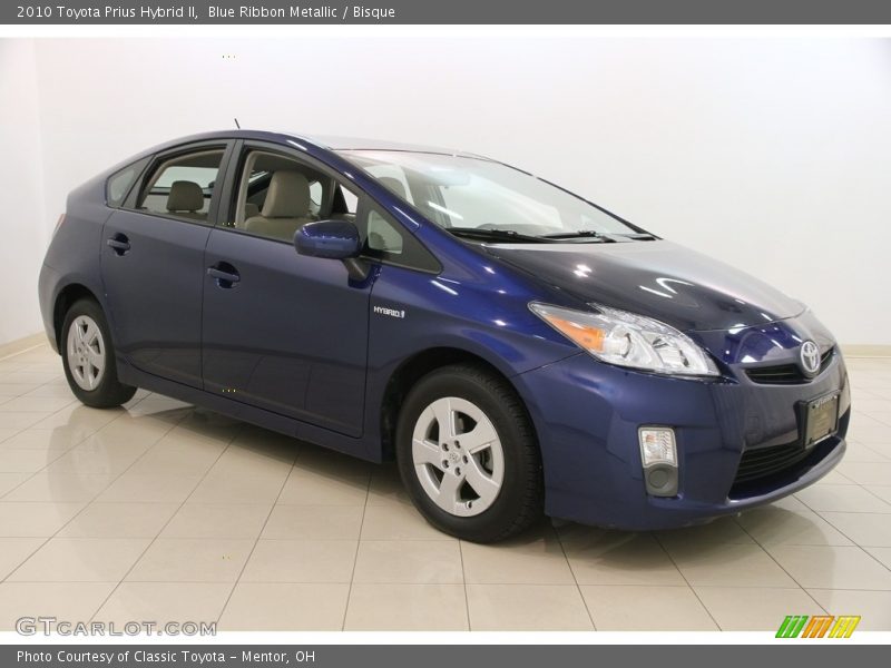 Blue Ribbon Metallic / Bisque 2010 Toyota Prius Hybrid II