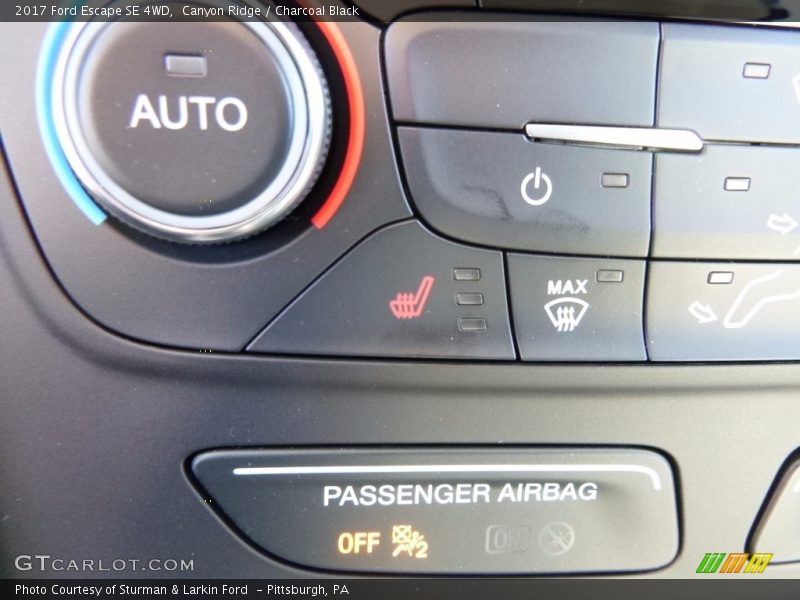 Canyon Ridge / Charcoal Black 2017 Ford Escape SE 4WD