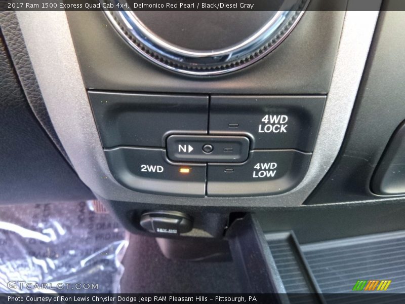 Controls of 2017 1500 Express Quad Cab 4x4