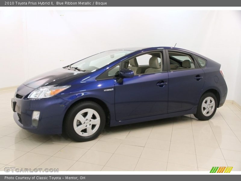 Blue Ribbon Metallic / Bisque 2010 Toyota Prius Hybrid II