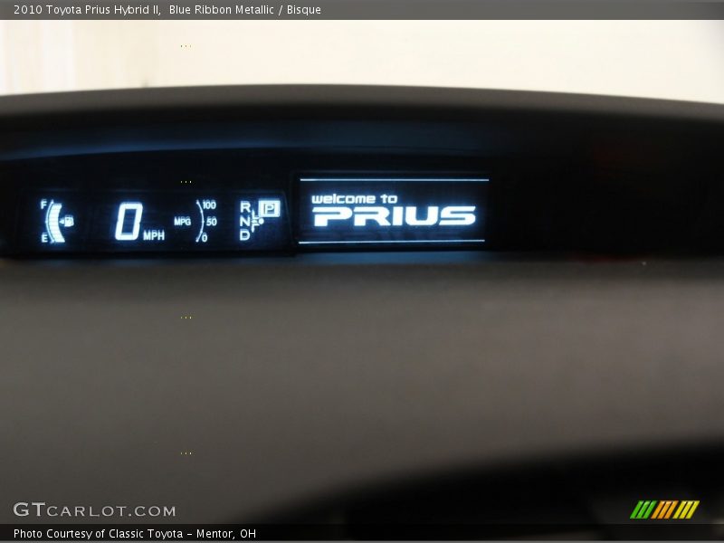 Blue Ribbon Metallic / Bisque 2010 Toyota Prius Hybrid II