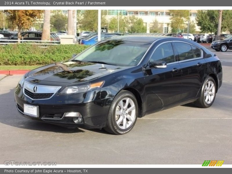 Crystal Black Pearl / Parchment 2014 Acura TL Technology