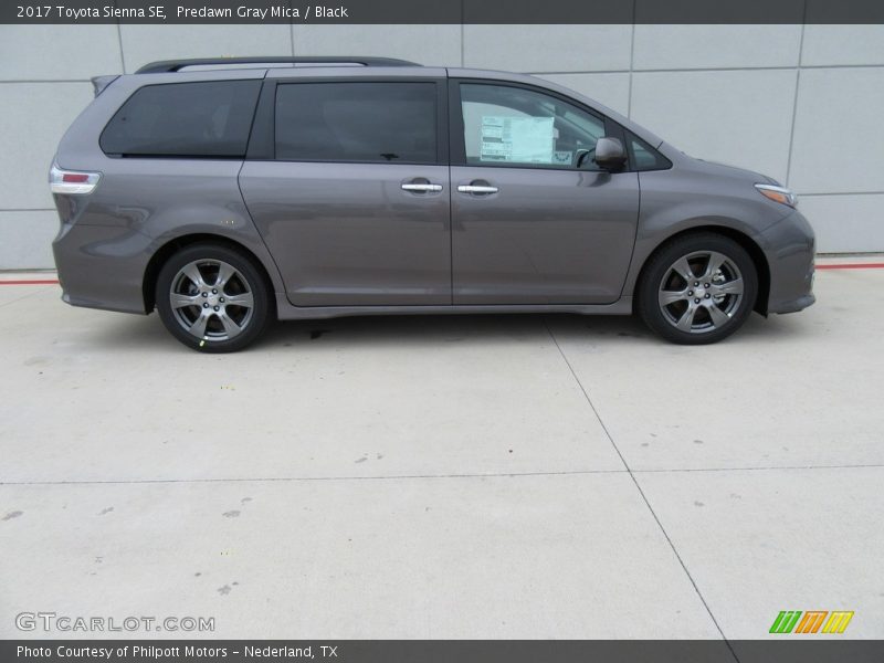  2017 Sienna SE Predawn Gray Mica