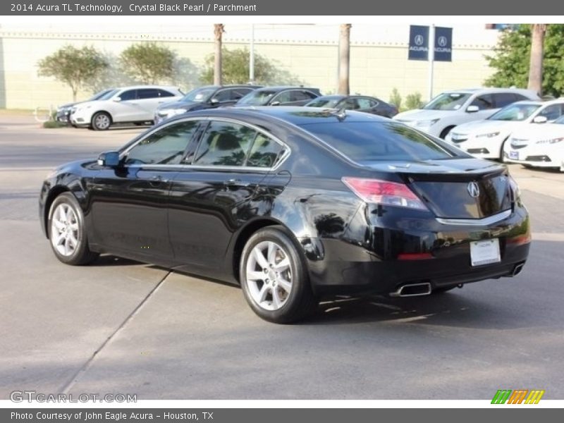 Crystal Black Pearl / Parchment 2014 Acura TL Technology