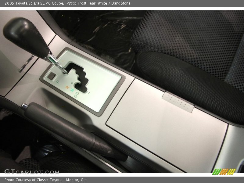 Arctic Frost Pearl White / Dark Stone 2005 Toyota Solara SE V6 Coupe