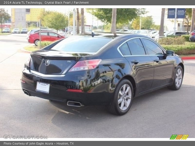 Crystal Black Pearl / Parchment 2014 Acura TL Technology