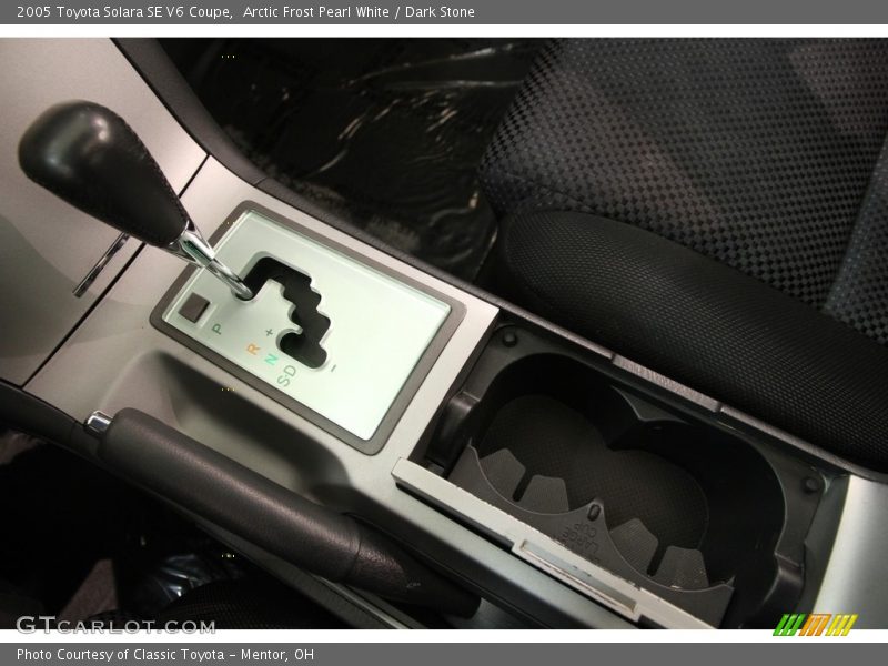 Arctic Frost Pearl White / Dark Stone 2005 Toyota Solara SE V6 Coupe