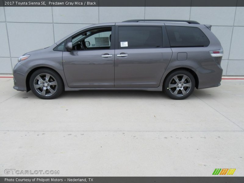  2017 Sienna SE Predawn Gray Mica