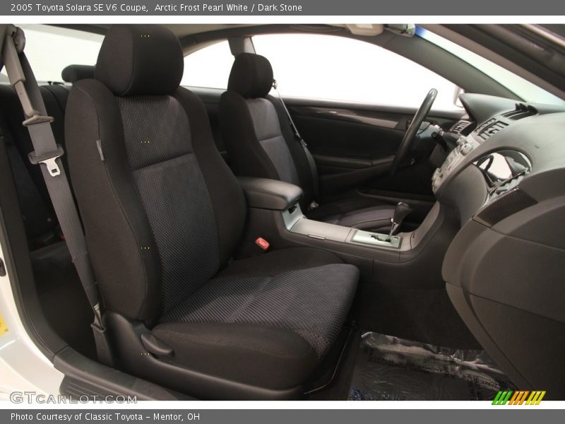 Arctic Frost Pearl White / Dark Stone 2005 Toyota Solara SE V6 Coupe