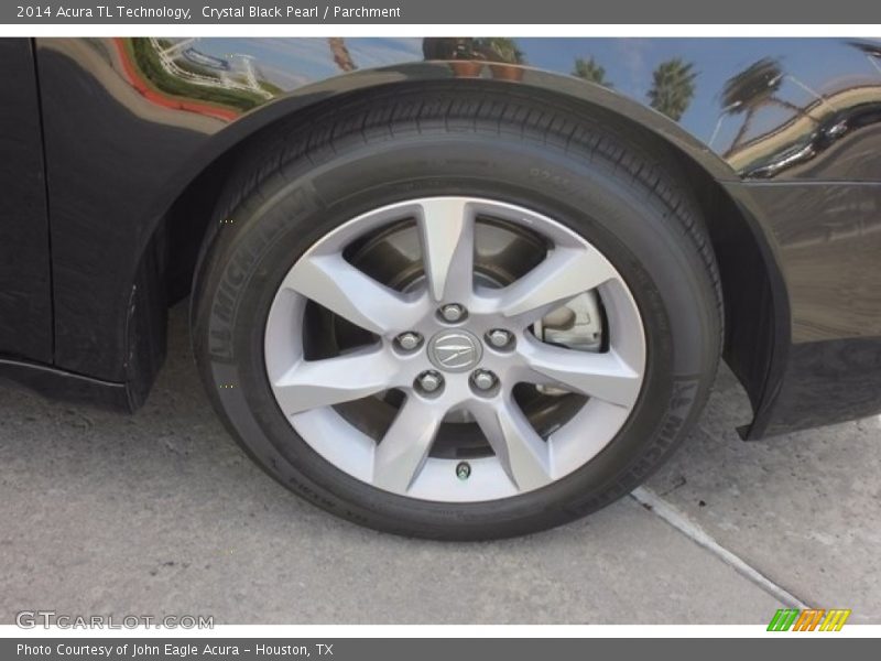 Crystal Black Pearl / Parchment 2014 Acura TL Technology