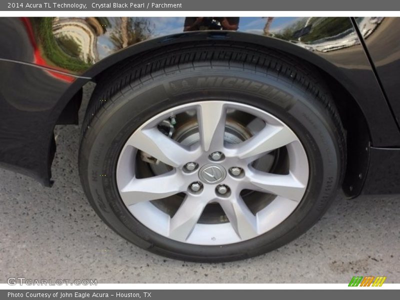 Crystal Black Pearl / Parchment 2014 Acura TL Technology