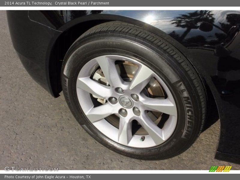 Crystal Black Pearl / Parchment 2014 Acura TL Technology
