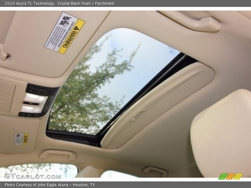 Crystal Black Pearl / Parchment 2014 Acura TL Technology