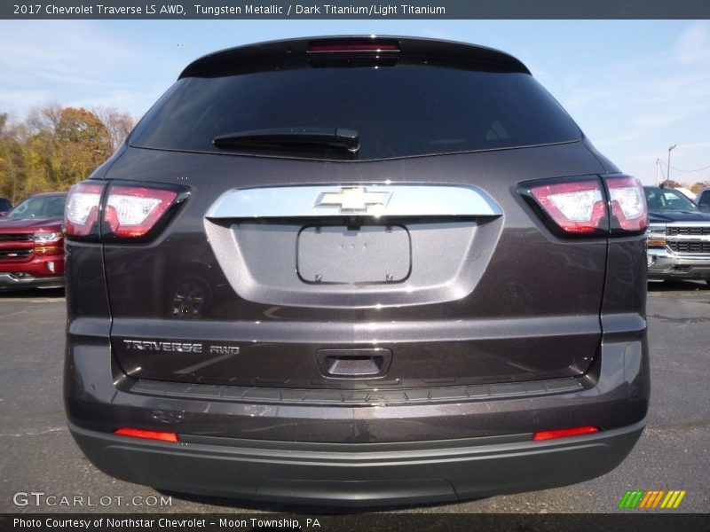 Tungsten Metallic / Dark Titanium/Light Titanium 2017 Chevrolet Traverse LS AWD