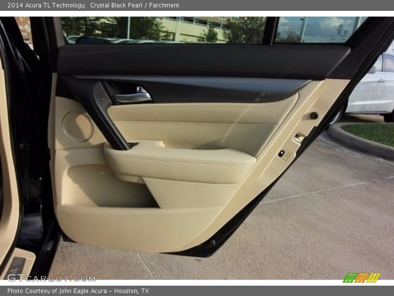Crystal Black Pearl / Parchment 2014 Acura TL Technology