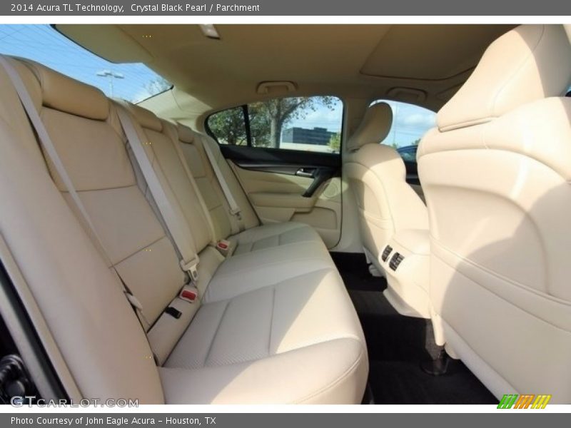 Crystal Black Pearl / Parchment 2014 Acura TL Technology