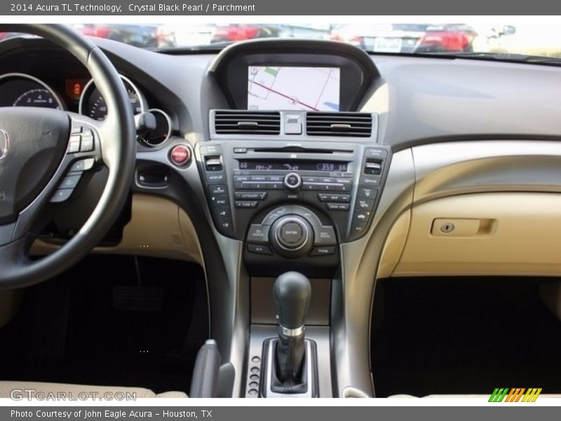 Crystal Black Pearl / Parchment 2014 Acura TL Technology