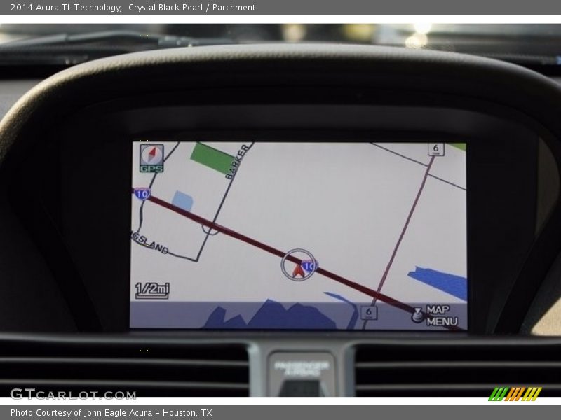 Crystal Black Pearl / Parchment 2014 Acura TL Technology