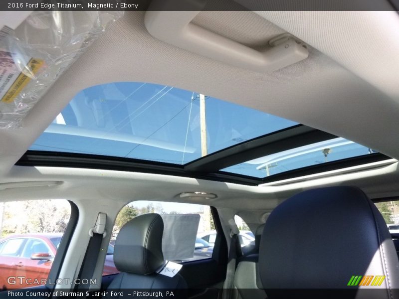 Magnetic / Ebony 2016 Ford Edge Titanium