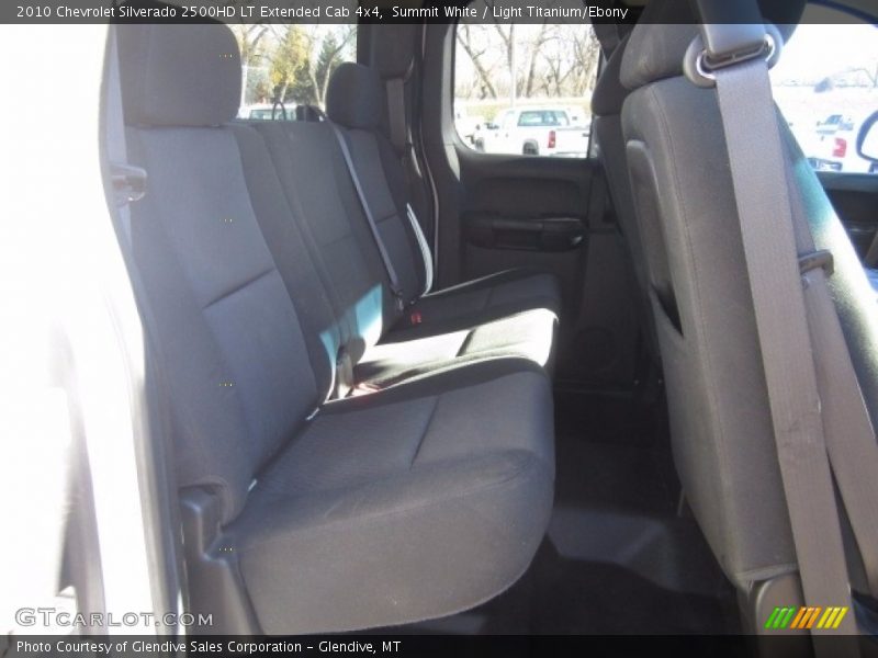 Summit White / Light Titanium/Ebony 2010 Chevrolet Silverado 2500HD LT Extended Cab 4x4