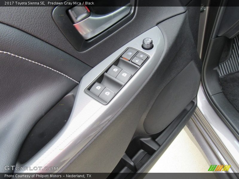 Controls of 2017 Sienna SE