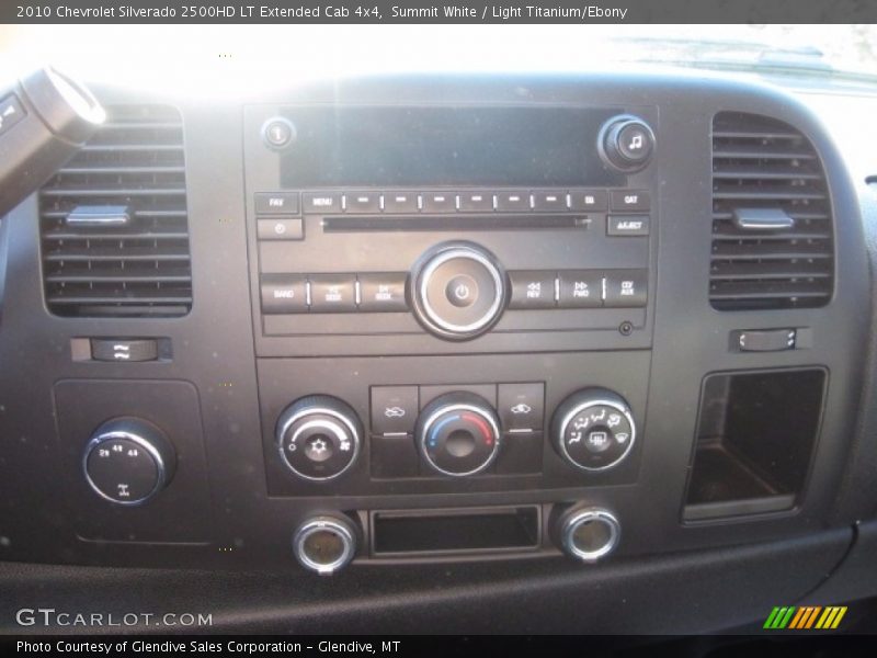 Summit White / Light Titanium/Ebony 2010 Chevrolet Silverado 2500HD LT Extended Cab 4x4