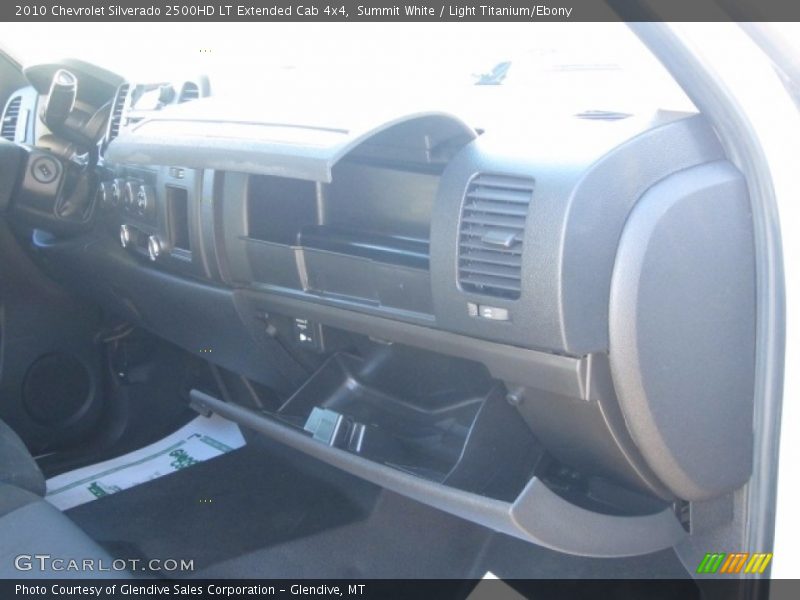 Summit White / Light Titanium/Ebony 2010 Chevrolet Silverado 2500HD LT Extended Cab 4x4