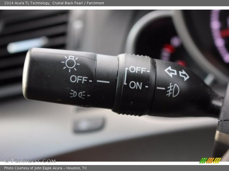 Crystal Black Pearl / Parchment 2014 Acura TL Technology