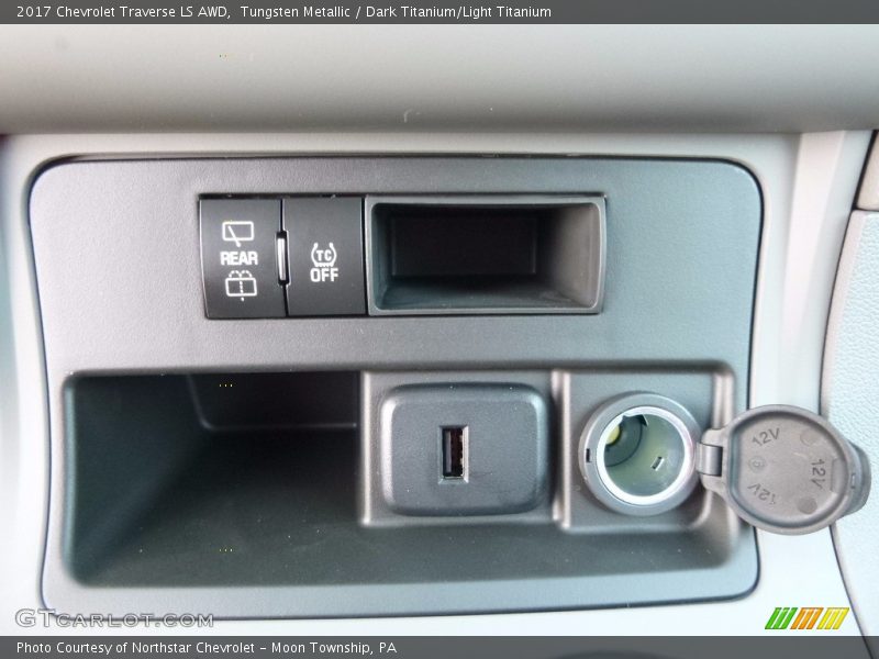 Tungsten Metallic / Dark Titanium/Light Titanium 2017 Chevrolet Traverse LS AWD