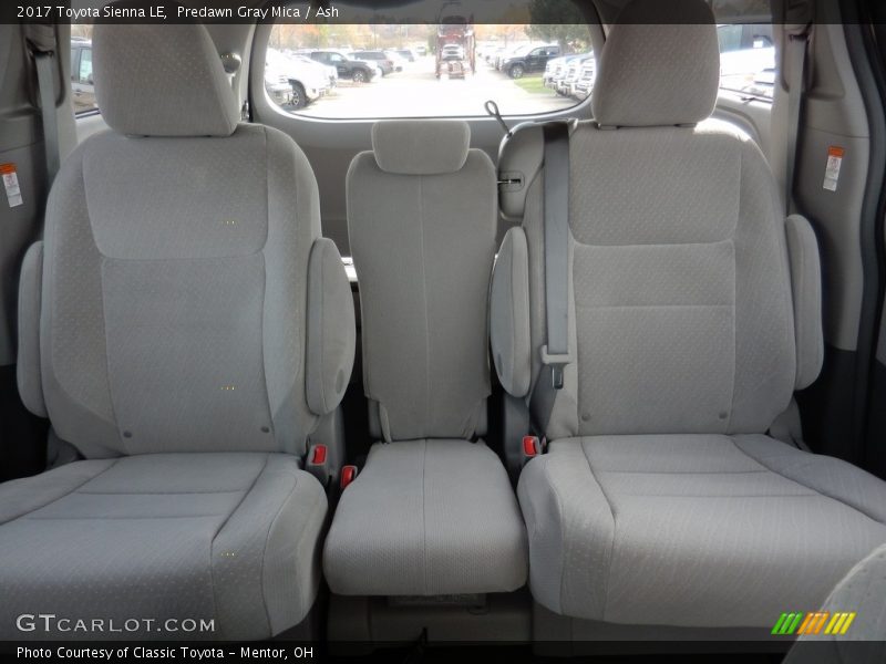 Predawn Gray Mica / Ash 2017 Toyota Sienna LE