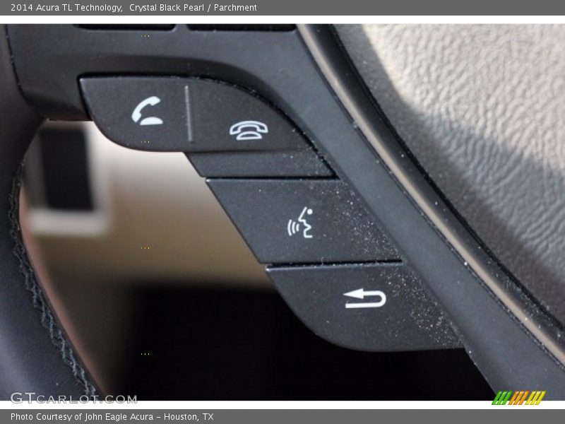 Crystal Black Pearl / Parchment 2014 Acura TL Technology