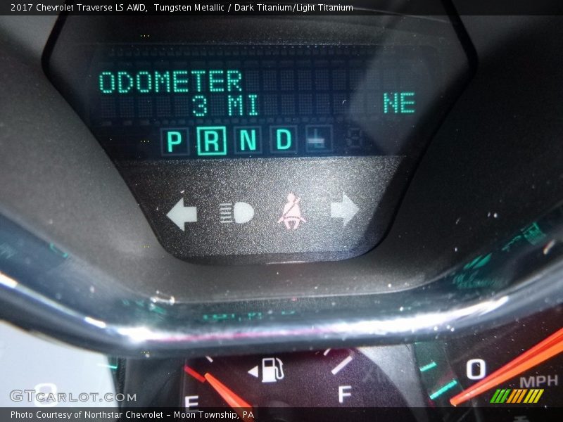 Tungsten Metallic / Dark Titanium/Light Titanium 2017 Chevrolet Traverse LS AWD