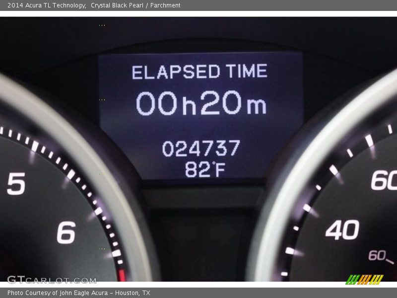 Crystal Black Pearl / Parchment 2014 Acura TL Technology
