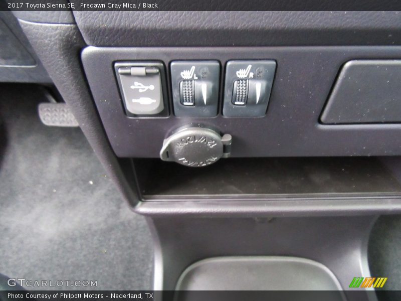 Controls of 2017 Sienna SE
