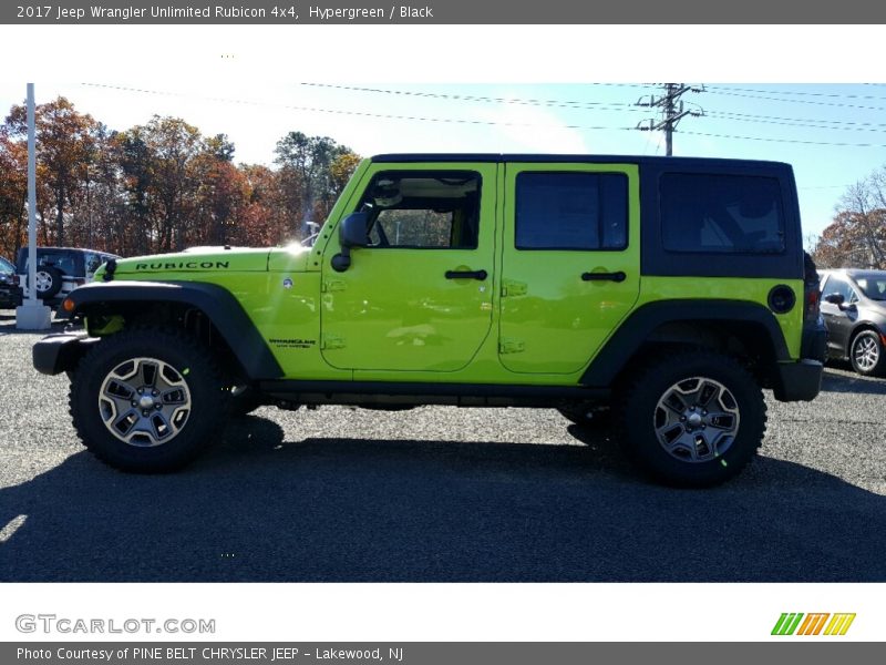  2017 Wrangler Unlimited Rubicon 4x4 Hypergreen