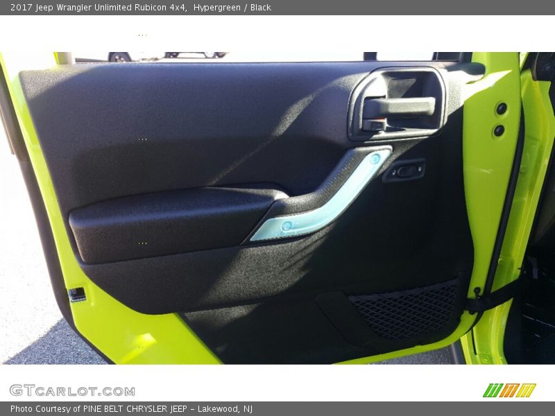 Hypergreen / Black 2017 Jeep Wrangler Unlimited Rubicon 4x4