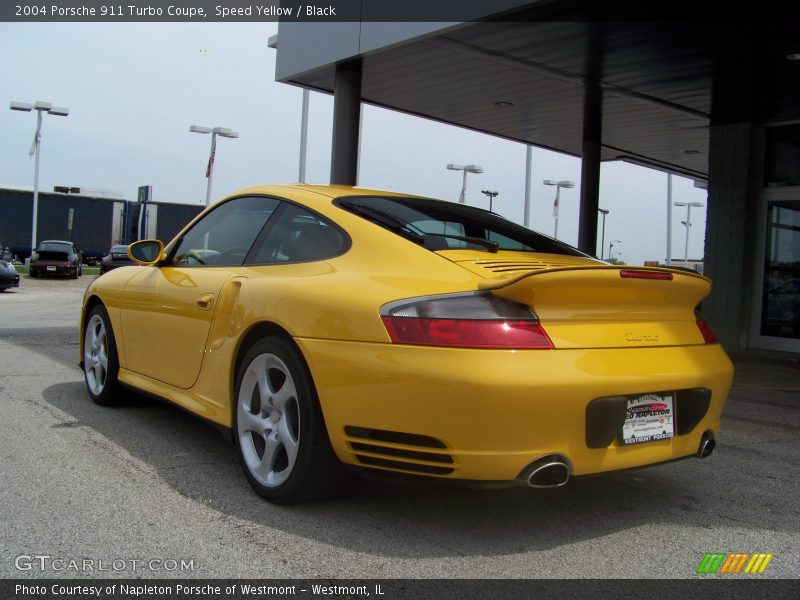 Speed Yellow / Black 2004 Porsche 911 Turbo Coupe