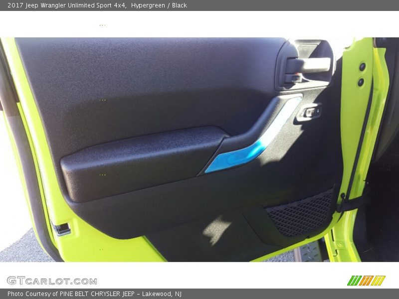 Hypergreen / Black 2017 Jeep Wrangler Unlimited Sport 4x4
