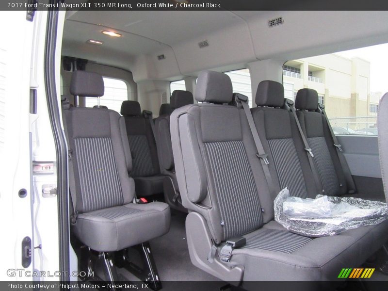Rear Seat of 2017 Transit Wagon XLT 350 MR Long