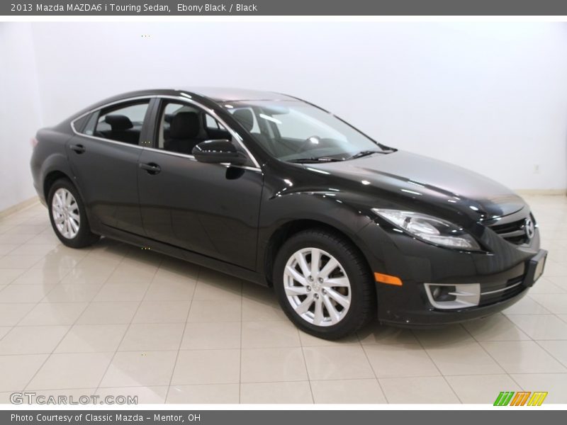 Ebony Black / Black 2013 Mazda MAZDA6 i Touring Sedan