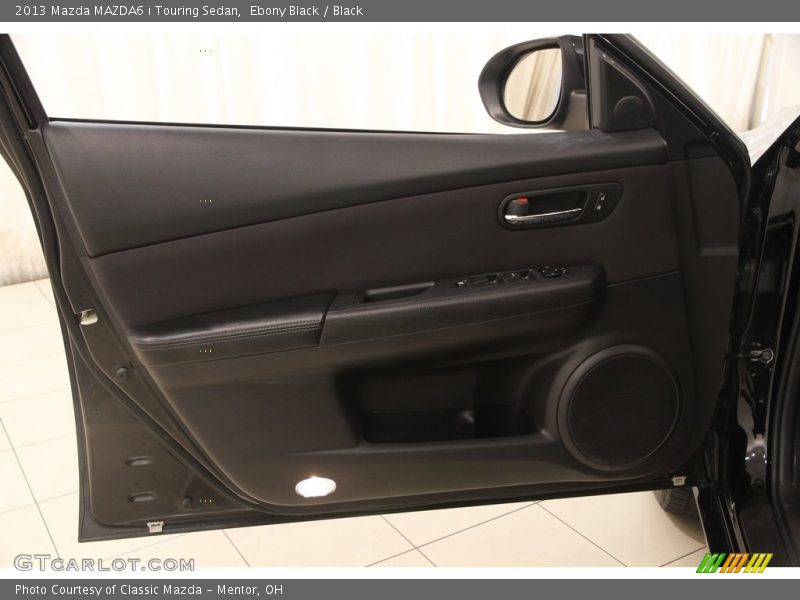 Ebony Black / Black 2013 Mazda MAZDA6 i Touring Sedan