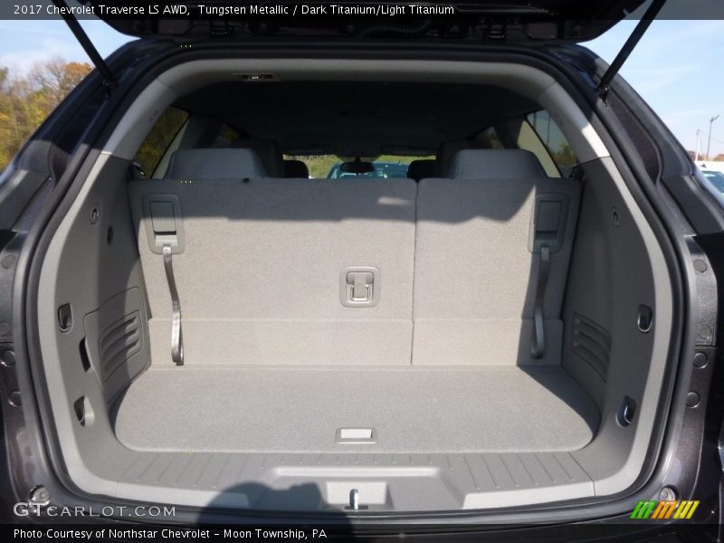 Tungsten Metallic / Dark Titanium/Light Titanium 2017 Chevrolet Traverse LS AWD