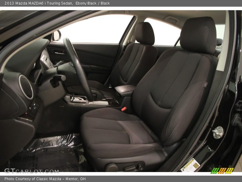 Ebony Black / Black 2013 Mazda MAZDA6 i Touring Sedan
