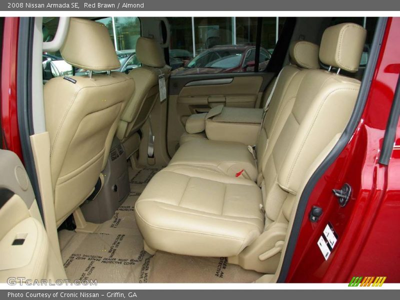 Red Brawn / Almond 2008 Nissan Armada SE