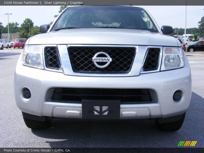 Silver Lightning / Graphite 2008 Nissan Pathfinder S