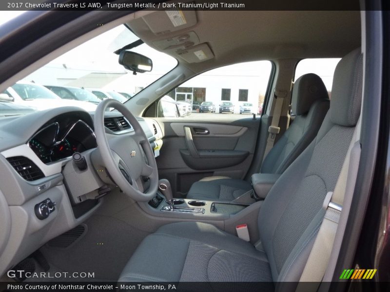 Tungsten Metallic / Dark Titanium/Light Titanium 2017 Chevrolet Traverse LS AWD