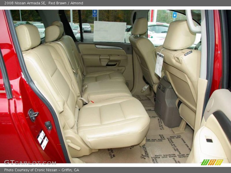 Red Brawn / Almond 2008 Nissan Armada SE