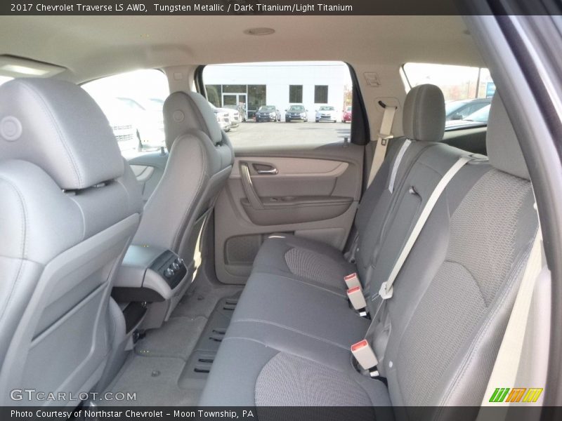 Tungsten Metallic / Dark Titanium/Light Titanium 2017 Chevrolet Traverse LS AWD