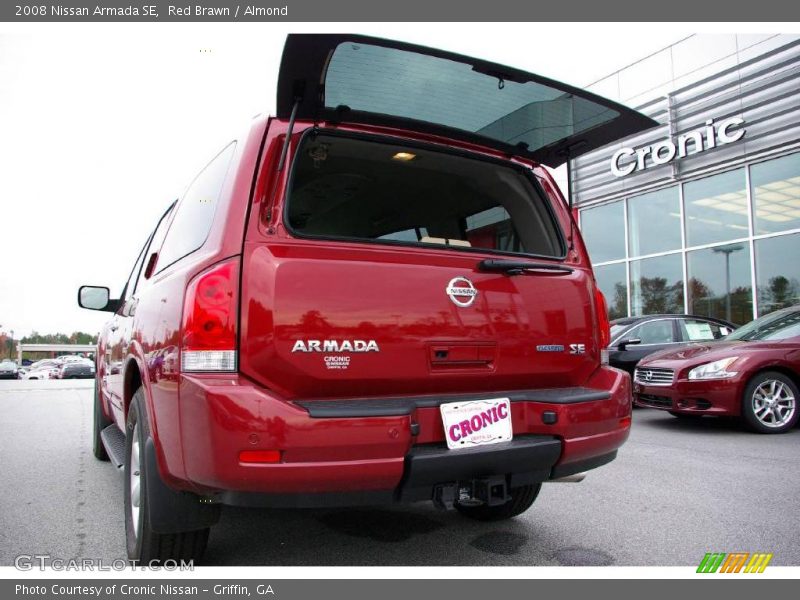 Red Brawn / Almond 2008 Nissan Armada SE